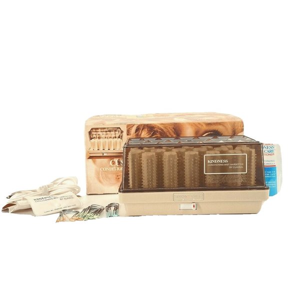 Clairol Kindness Custom Care Deluxe Wax Core Hot Rollers Curlers Denmark K320 - Picture 1 of 11
